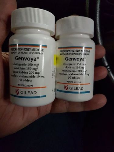 Genvoya HIV Tablets, Packaging Size : 150mg/200mg