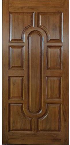 Panel Wooden Door, For Home, Kitchen, Office, Cabin