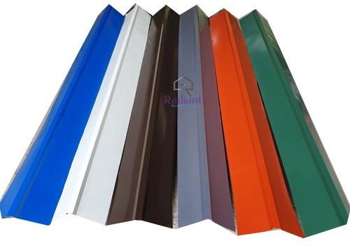 Mild Steel Roofing Sheet Ridge, For Construction