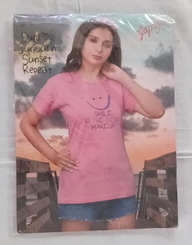 Ladies Round Neck T Shirt