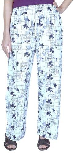 Generic Women Cotton Printed Pyjama, Occasion : Casual Wear