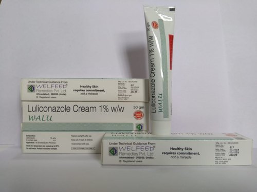 Luliconazole Cream, Brand Name : WALU, Packaging Size : 30gm