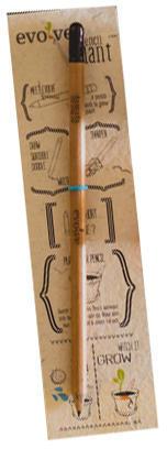 Plantable Seed Paper Pencil, Length : 6 Inch