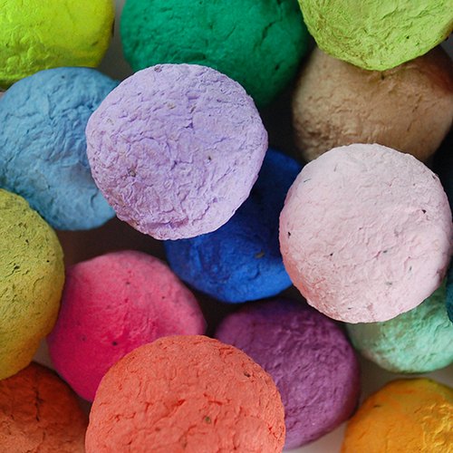 Plantable Seed Paper Ball, Model Number : 0046