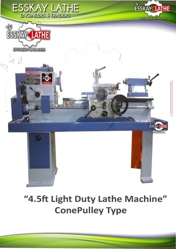 Semi-Automatic Light Duty Lathe Machine