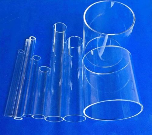 Borosilicate Glass Tube, For Lamp Lighting, Lighting Pipe, Water Pipe, Size : 40mm Diemeter