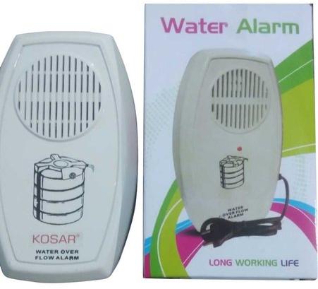 Kosar Plastic Water Over Flow Alarm, Color : White