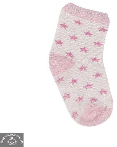 Super Moda Cotton Baby Socks, Color : White Pink