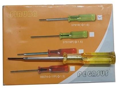 Siruba Stainless Steel Screw Driver, Size : 5inch