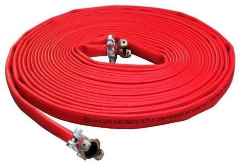 Nirmal Make Coated CP Fire Hose, Shape : Round