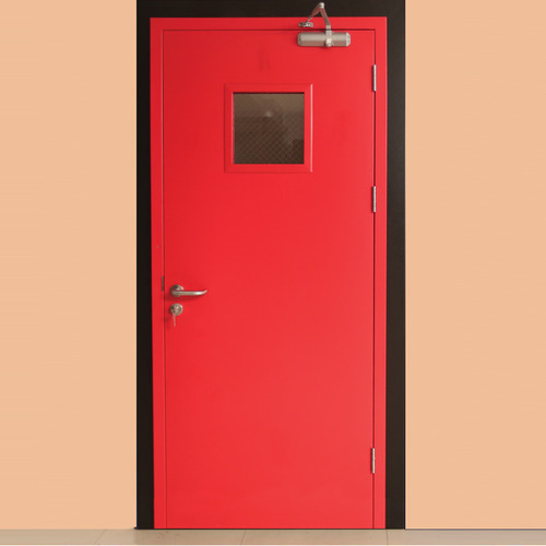 Hinged FHC Doors, Color : Red