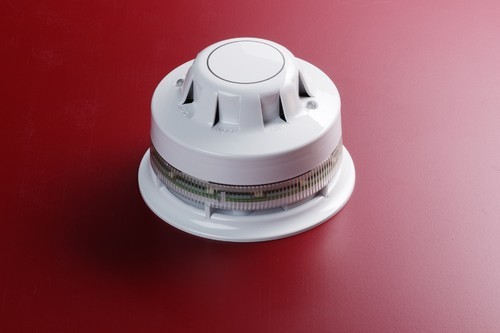 Optical Smoke Detector, Color : White