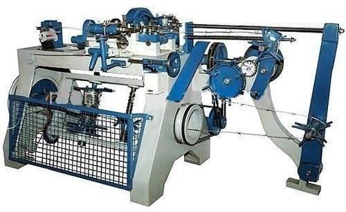 Automatic Barbed Wire Making Machine, Production Capacity : 500-600 Kg/shift