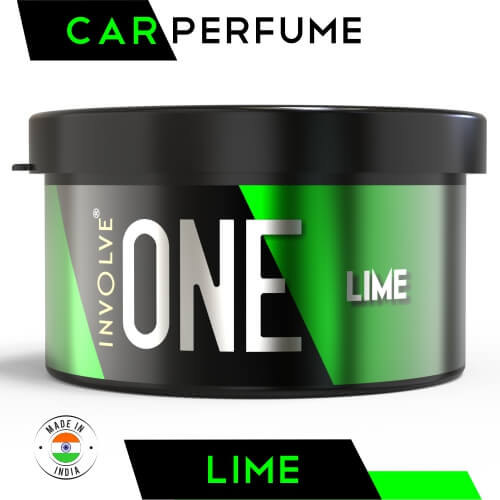 Involve ONE Leak Proof Car Gel Perfume - Lime Fragrance Car Gel Freshener