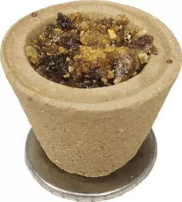 Sandal Sambrani Cups, For Aromatic, Religious, Spiritual Use, Packaging Type : Paper Boxes, Plastic Packets