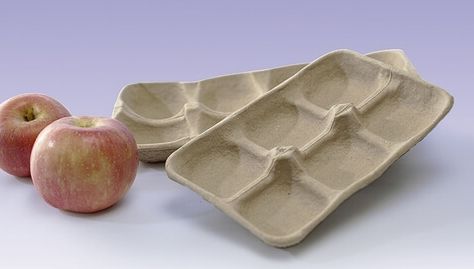 Paper Scrap Fruit and Vegetable Trays, Color : Natural Multi Sizes