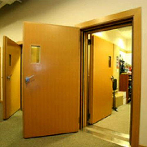 HDF Wooden Board Acoustic Door, Feature : STC Rating Upto 56