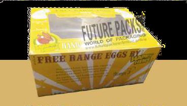 Rectagular Paper Egg Packaging Box, Pattern : Printed