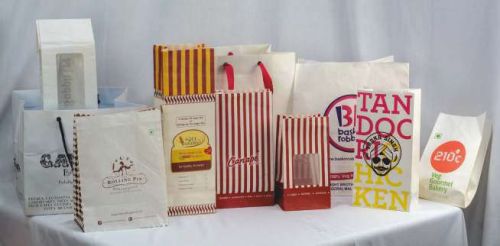 White Kraft Bag, Size : 12x12x6inch