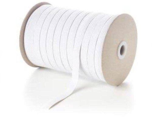 Polyester Elastic Cord, Color : White