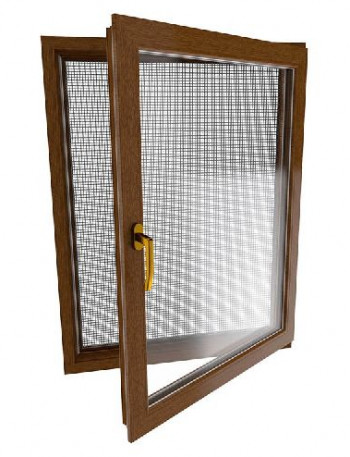 Fix Frame Mosquito Net, Color : Black