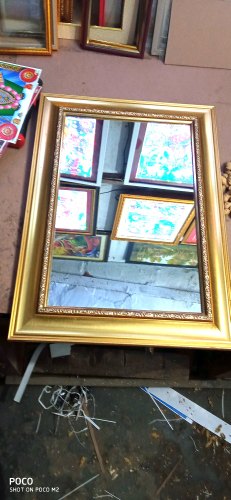 Glass Wall Mirror, Size : 15 X 21 Inch