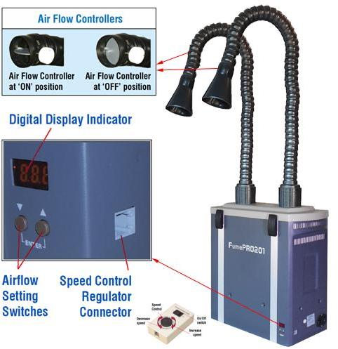 Solder Fumes Extraction System