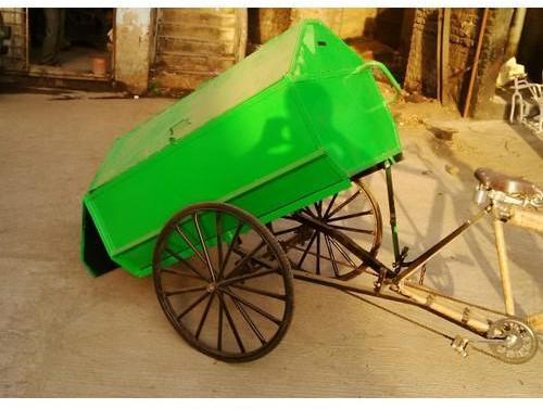 Metal Garbage Tricycle Rickshaw