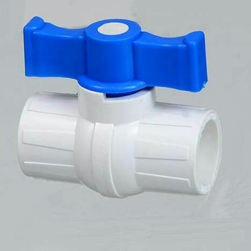 Short Handle Ball Valve, Color : White