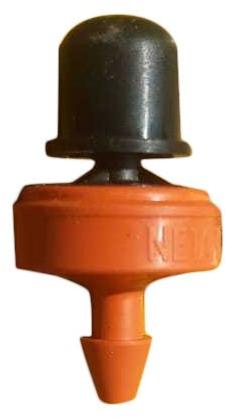 Netafim Flush Valve Driper System, Color : Black Orange