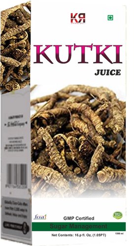 KR Enterprises Kutki Juice, Packaging Type : Bottle
