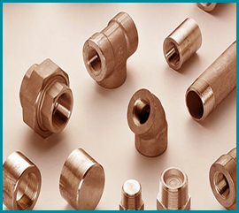 Copper Nickel Forged Fittings, Size : ½ ” NB - 4” NB