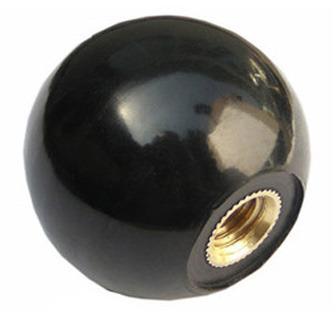 Excel Round Bakelite Knob, Color : Black