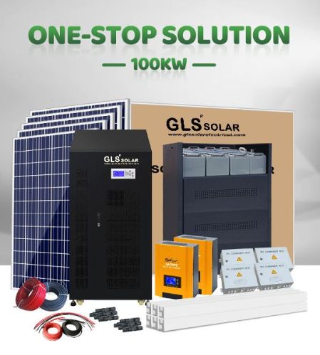 100kw Off Grid Solar Power System, For Commercial, Industrial