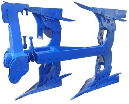 Hydraulic Reversible Plough, Color : Blue