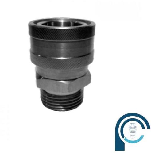 Straight Through Male Coupler