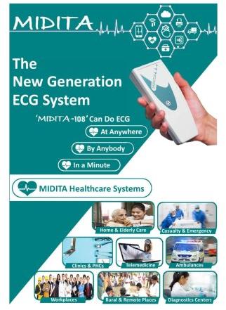 Android 12 Channel ECG Machine