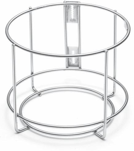 Stainless Steel Bin Holder, Size : 10x 6 X 10inch