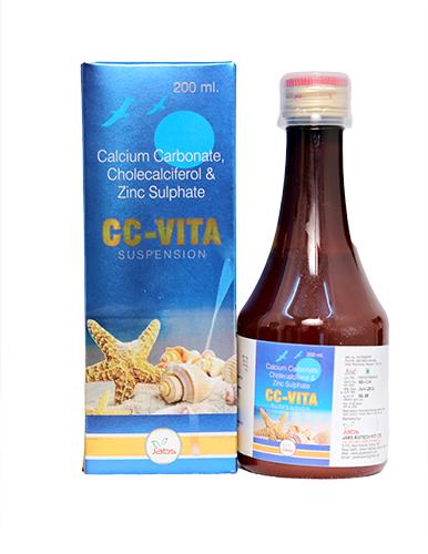 Calcium Carbonate Cholecalciferol and Zinc Sulphate Suspension