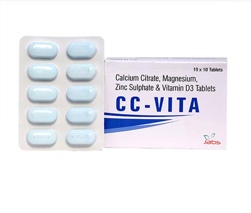 Calcium Citrate Magnesium Vitamin D3 and Zinc Tablets