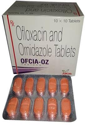 OFCIA-OZ Ofloxacin and Ornidazole Tablets