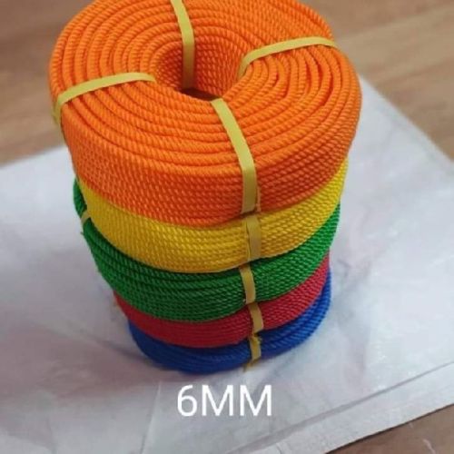 Plain Colored HDPE Rope, Size : 5-10mm