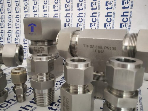(Hastelloy) Alloy C276 Hastelloy Tube Fittings, Size : Metric- 1mm To 50mm, Imperial - 1/16'OD To 2'OD