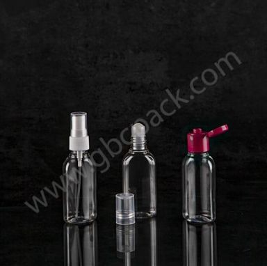 20ml Flat Natural Roll On PET Bottle