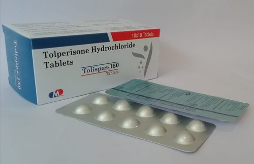 Tolperisone Hydrochloride Tablet, Packaging Size : Box