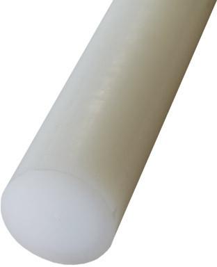 Round Nylon Rod, Color : White