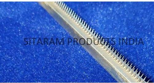 Silver SP Rectangle Metal Needle Fibrillating Bars, Length : 500 Mm To 1500 Mm