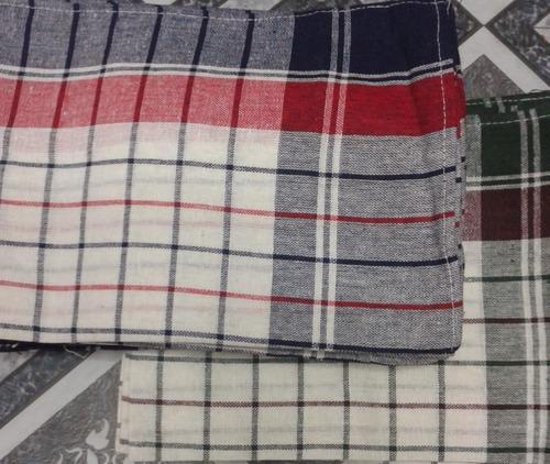 Cotton Check Kitchen Duster, Size : 45cms X 67cms