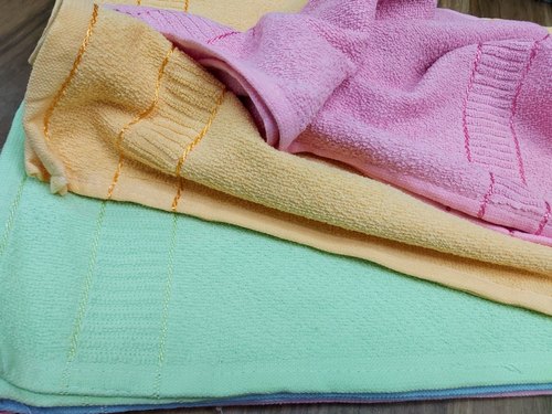 Cotton Hand Towel, Pattern : Plain