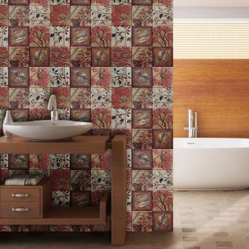 Zelos Rectangle Matt Resin Handmade Highlighter Tiles, For Construction, Size : Standard